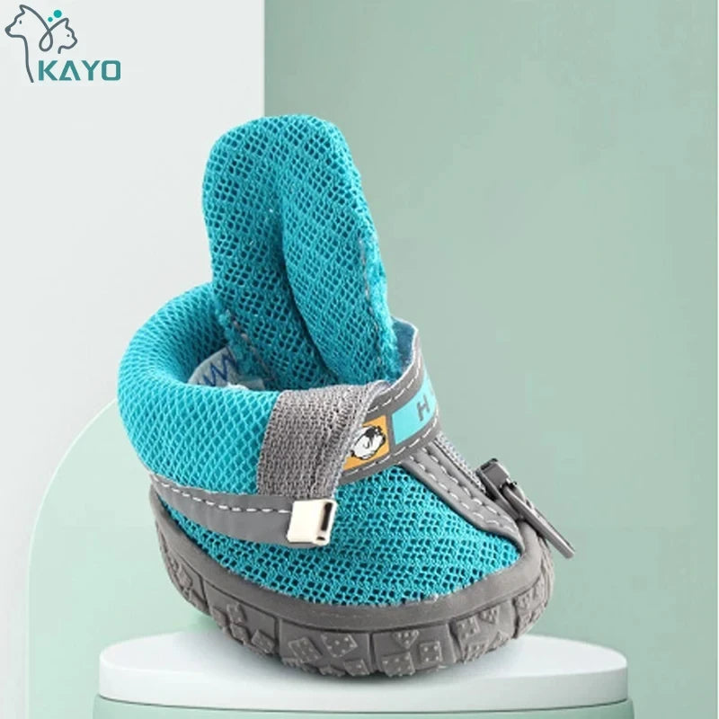 Atmungsaktive rutschfeste Hundeschuhe