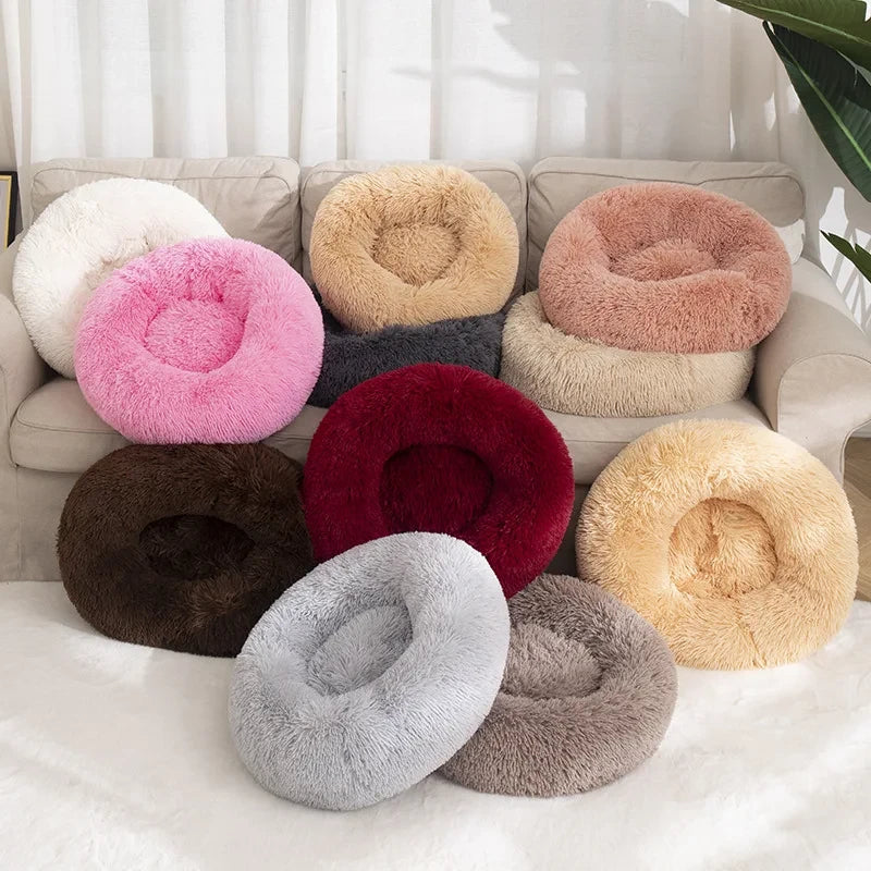 Donut Hundebett Plüsch