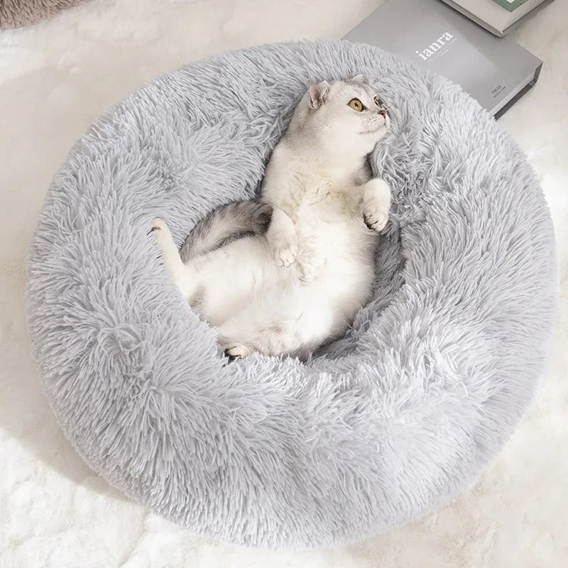 Donut Hundebett Plüsch